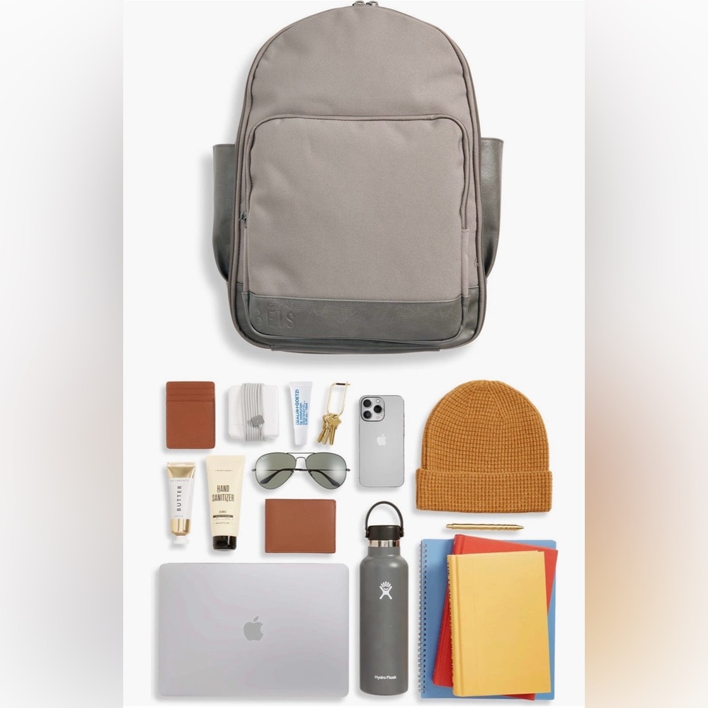 Béis The Backpack Grey - Picture 3 of 12